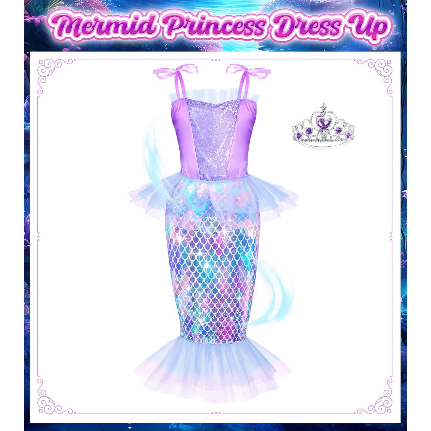 Disfraces de Princesa para Niñas 3-6 Años - 16 PCS STOPKLAS