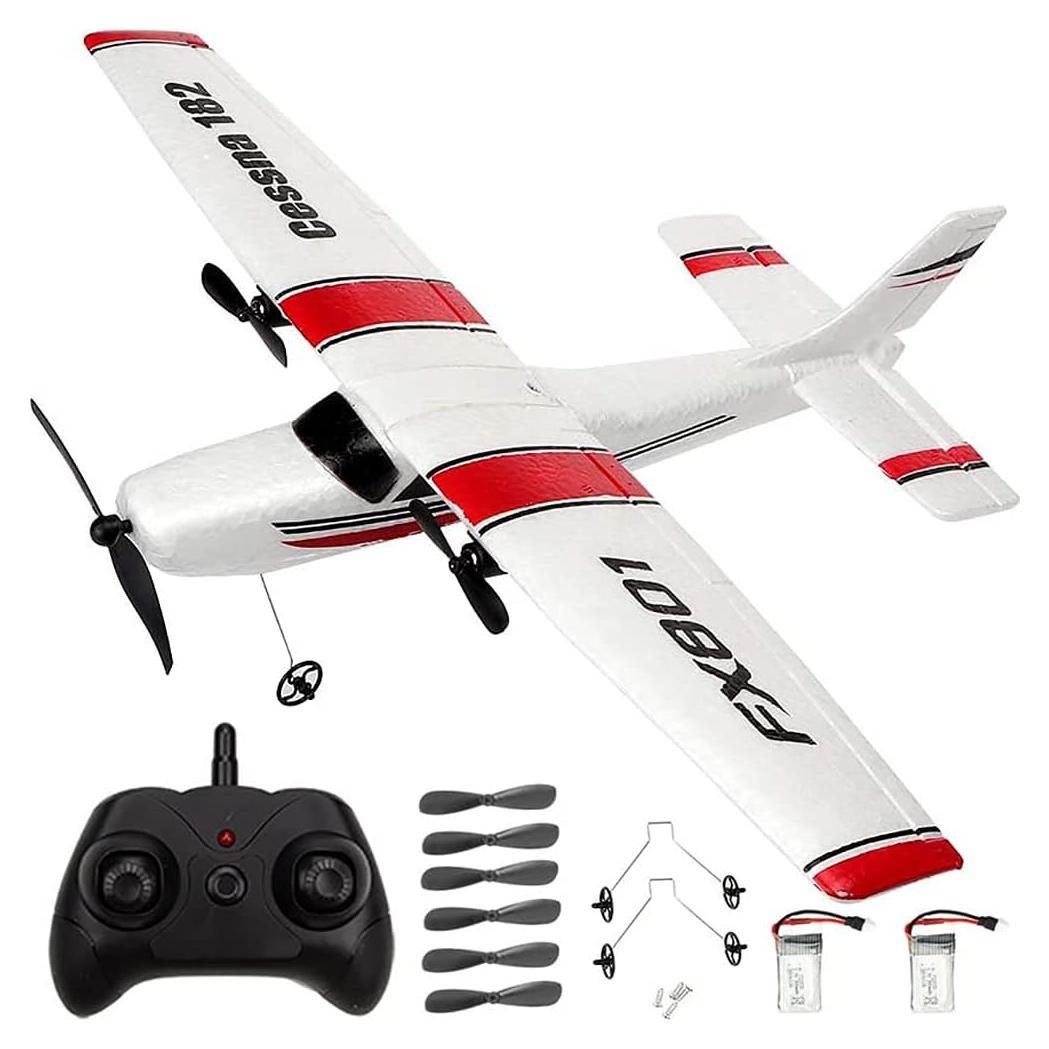 Avión RC PLRB Cessna 182 2.4Ghz EPP 2 Canales con Batería