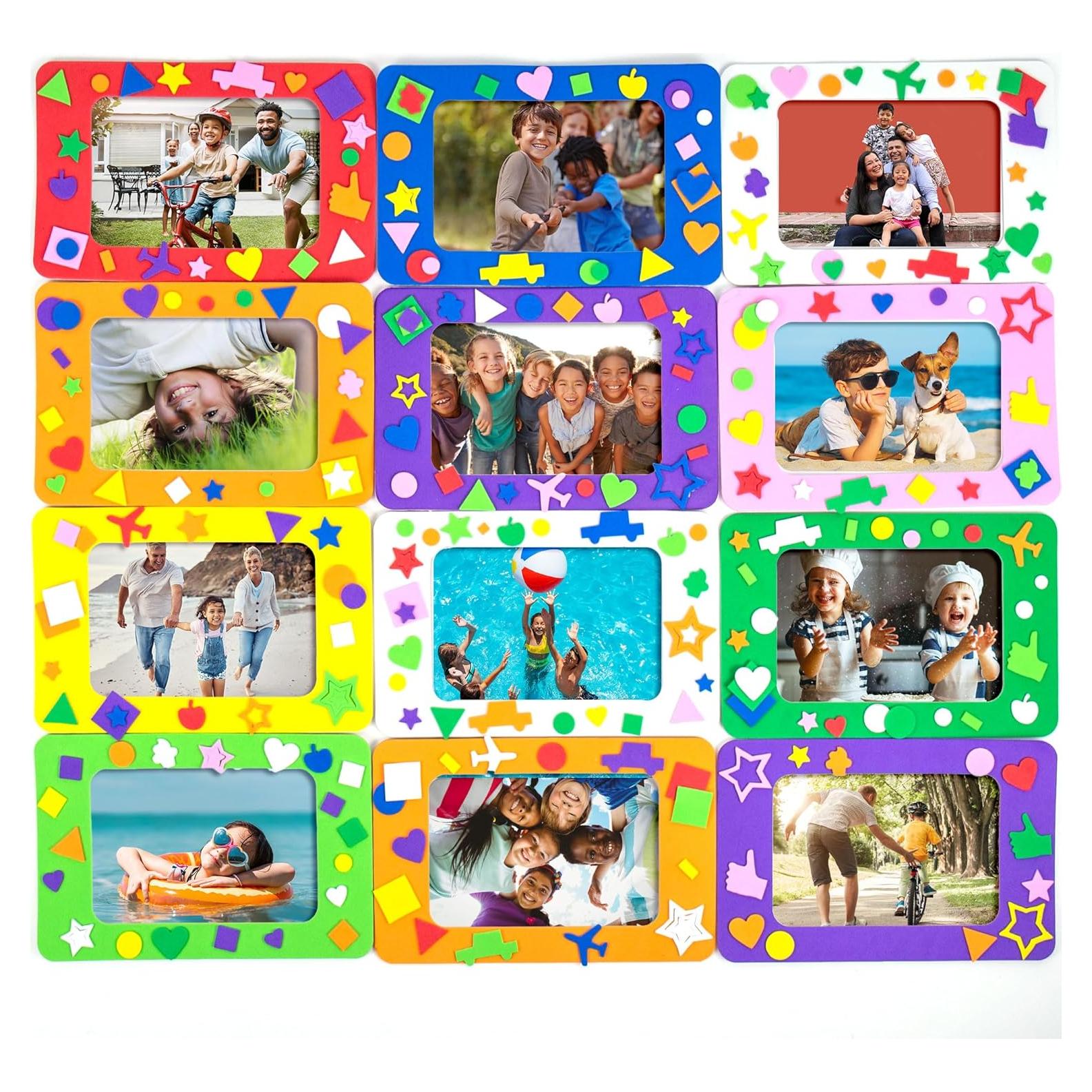 Kit de Manualidades Horizon Group USA - 12 Marcos de Espuma 21.6x14 cm