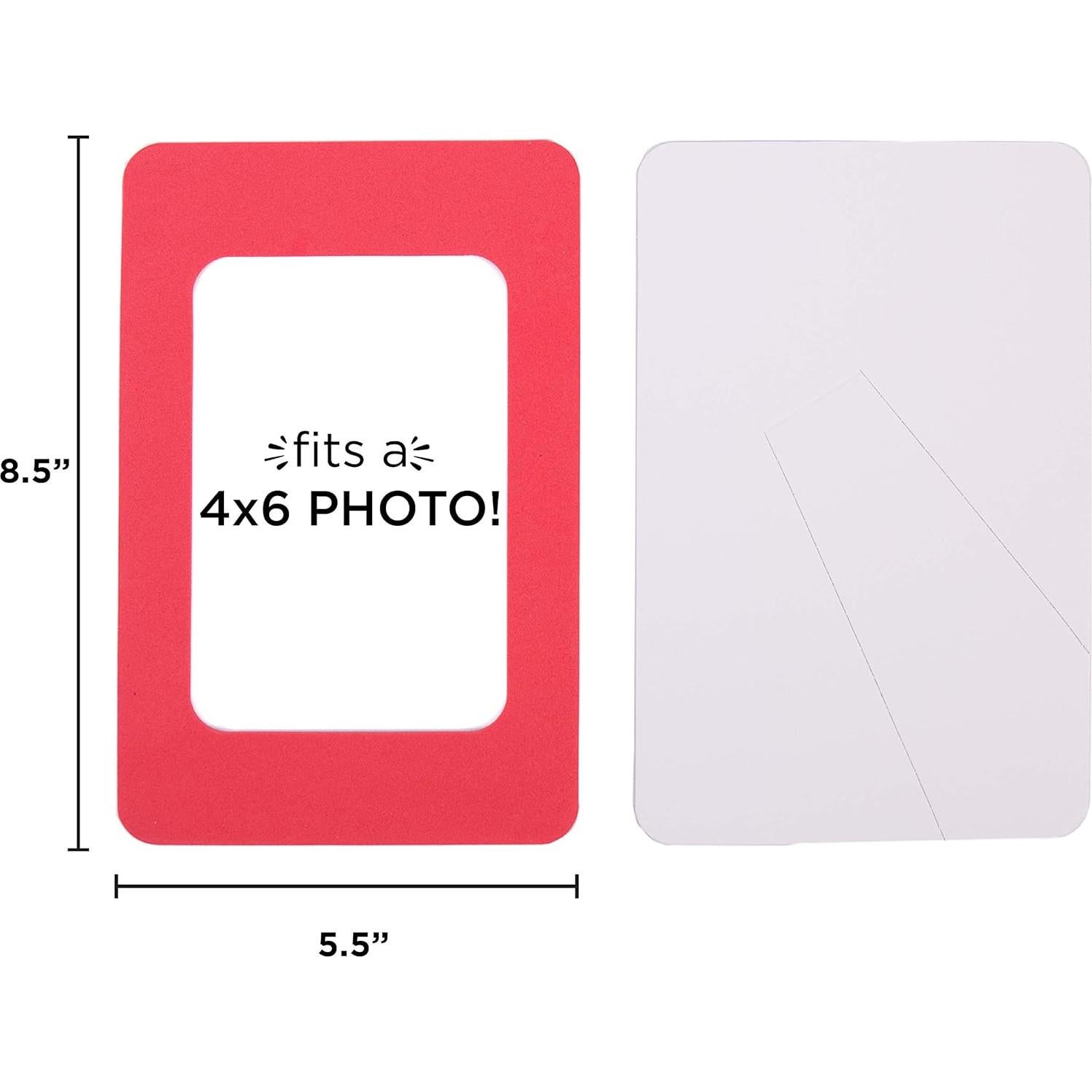 Kit de Manualidades Horizon Group USA - 12 Marcos de Espuma 21.6x14 cm