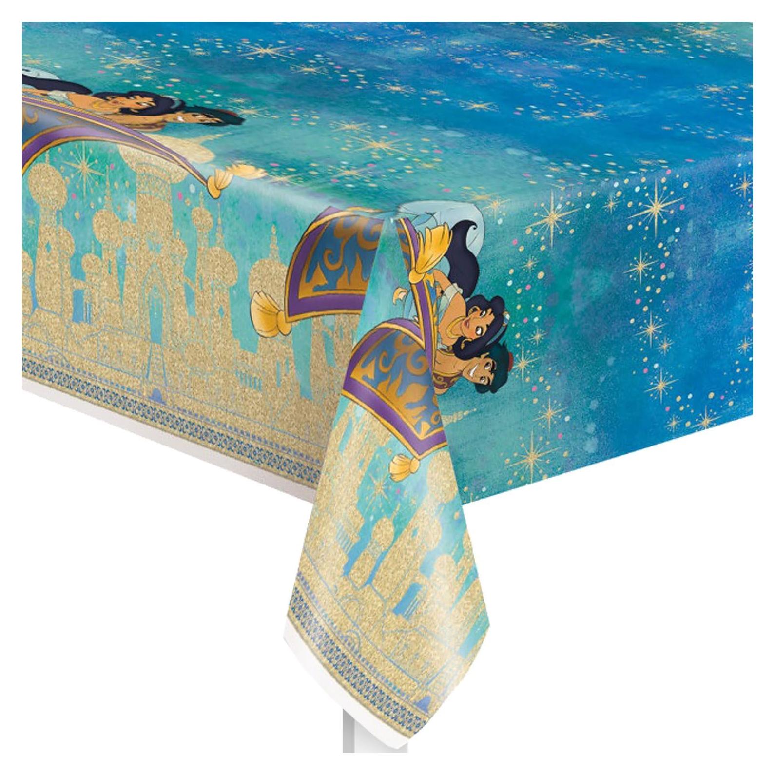 Cubierta de Mesa Rectangular Disney Aladino 213x137cm Multicolor