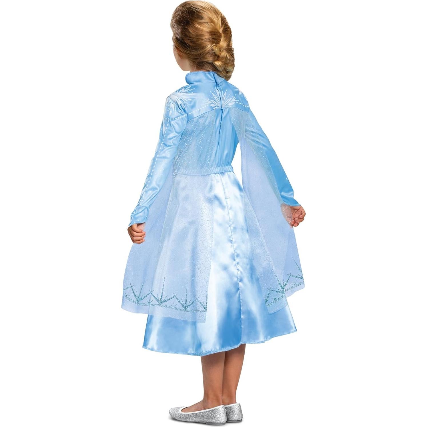 Disfraz de Elsa Frozen 2 Deluxe Disney para Niñas 3T-4T