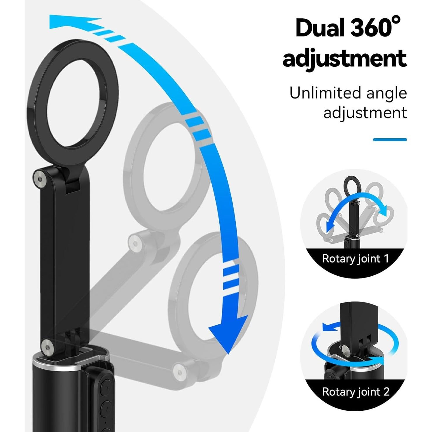 Soporte Magnético para Teléfono TELESIN 360° Manos Libres