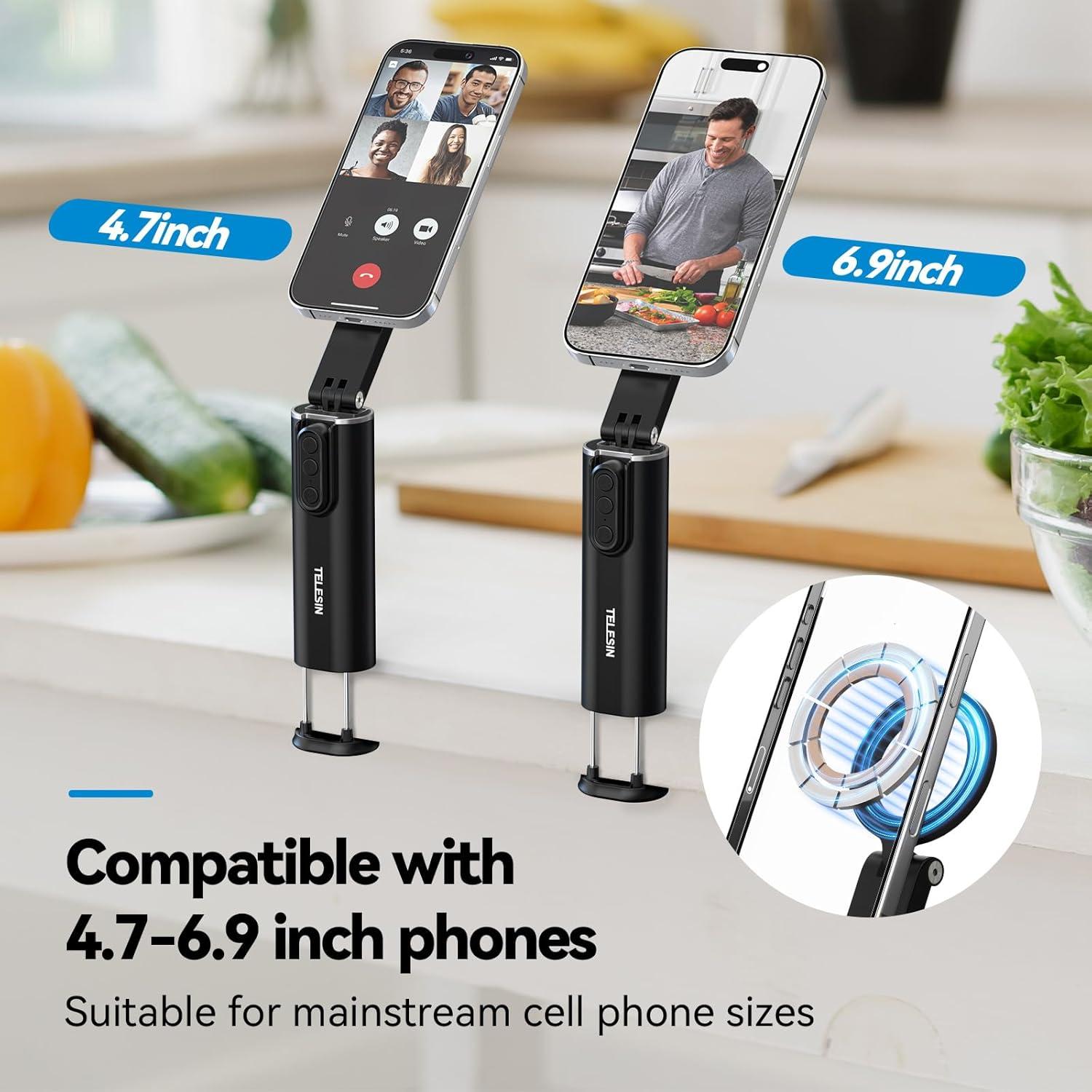 Soporte Magnético para Teléfono TELESIN 360° Manos Libres