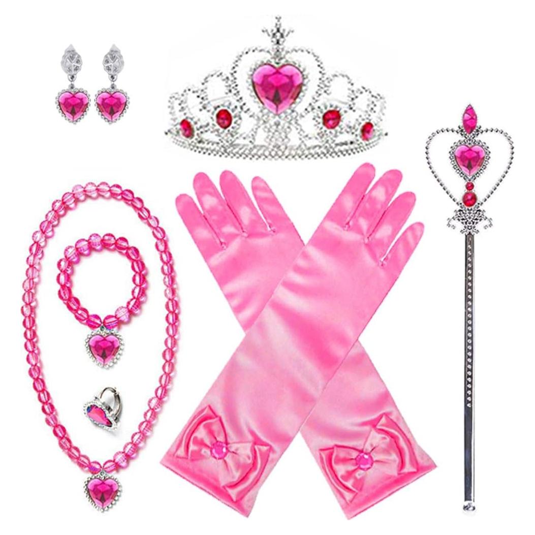 Disfraz de Princesa Aurora Yosbabe con Accesorios para Niñas