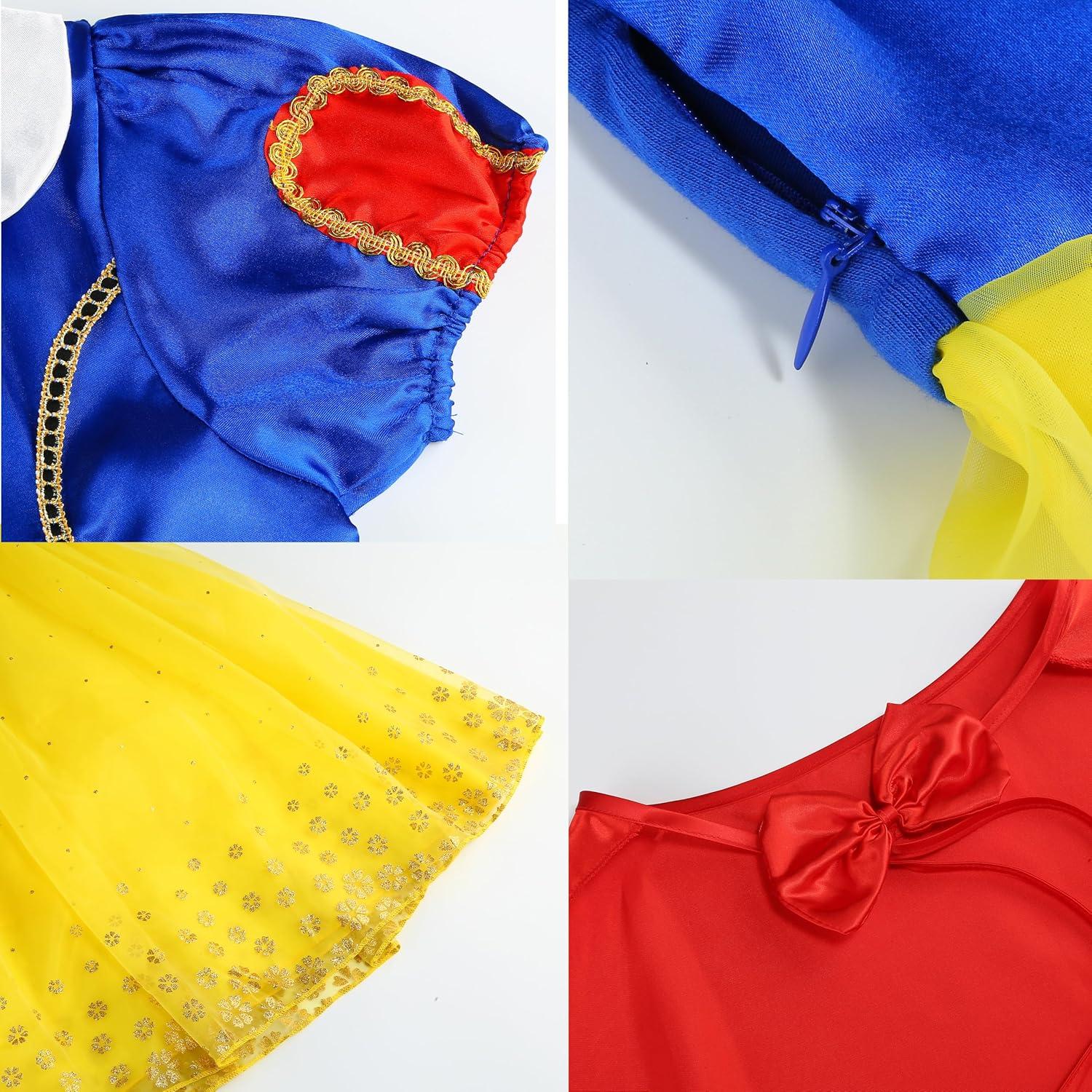 Disfraz de Princesa Deluxe para Niñas 2-3 Años con Accesorios