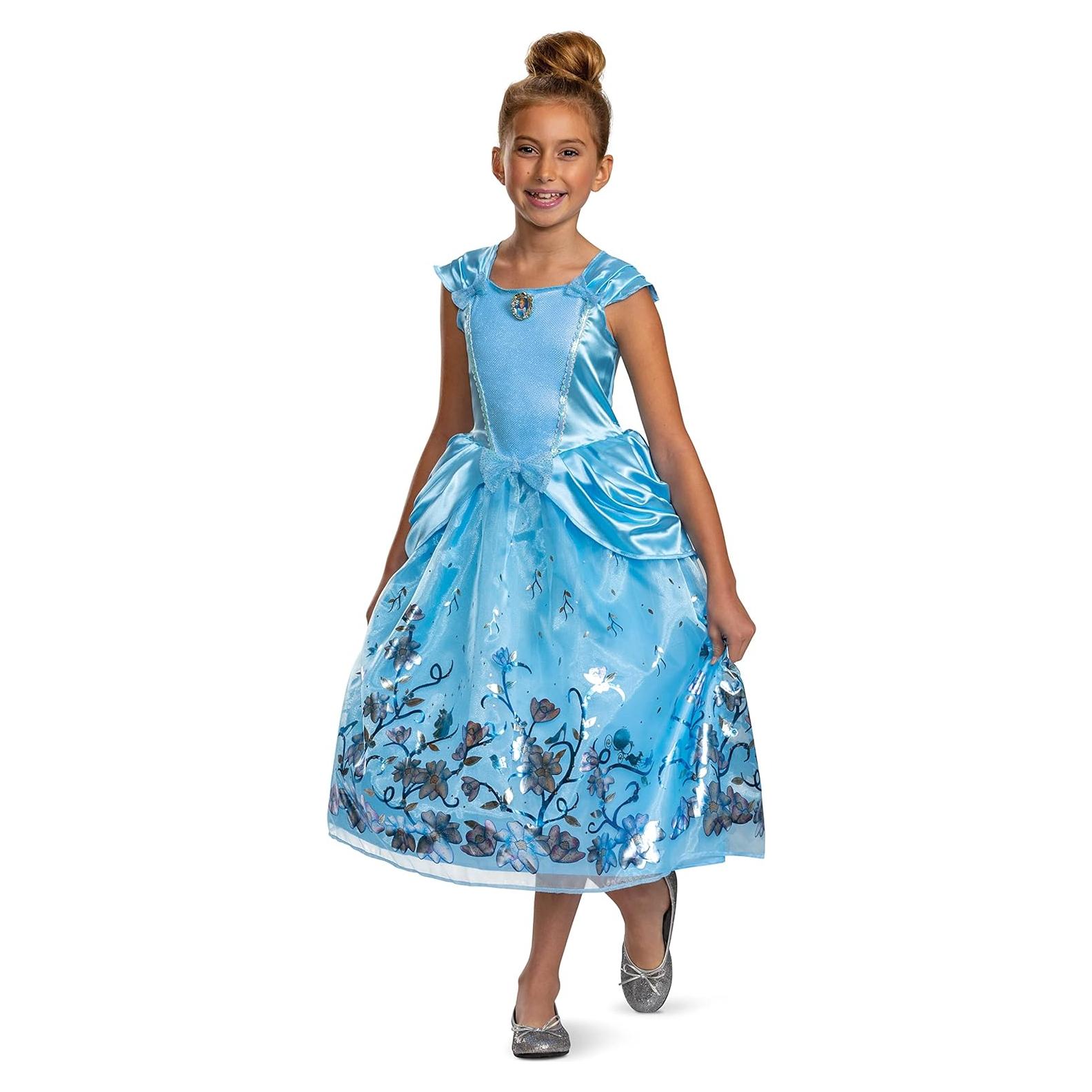 Disfraz de Princesa Cenicienta Deluxe para Niñas 4-6x