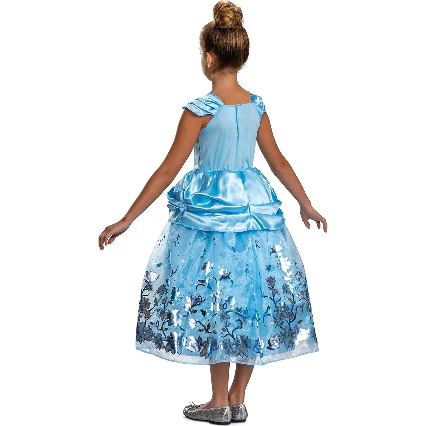 Disfraz de Princesa Cenicienta Deluxe para Niñas 4-6x