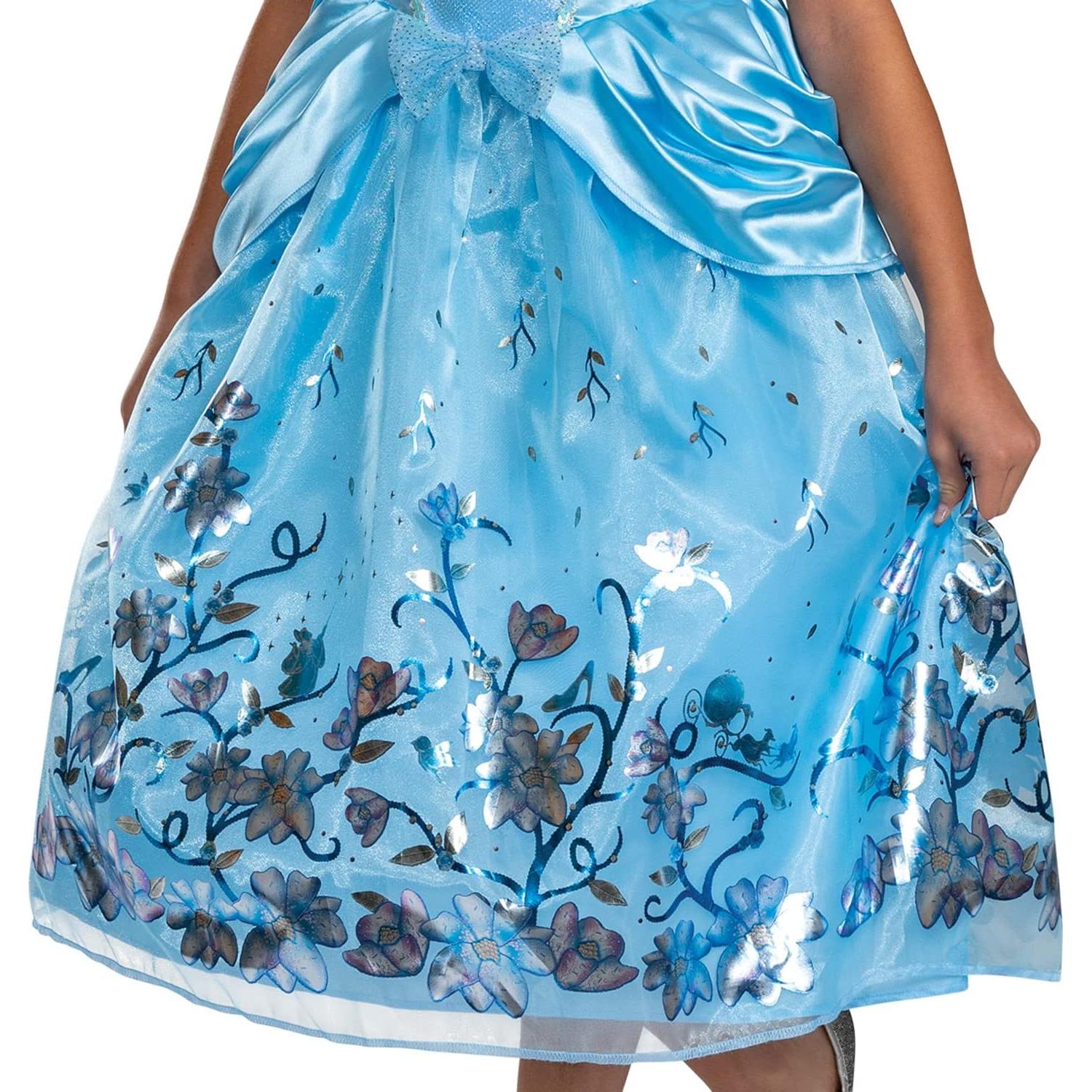 Disfraz de Princesa Cenicienta Deluxe para Niñas 4-6x