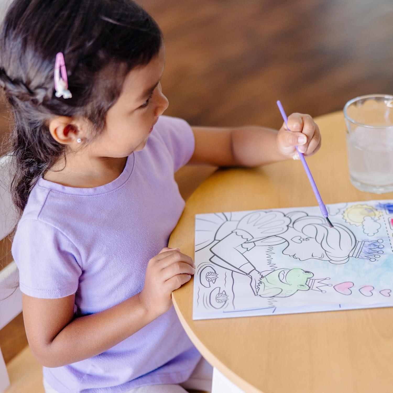 Kit de Pintura con Agua Melissa & Doug Princesa 20 Páginas
