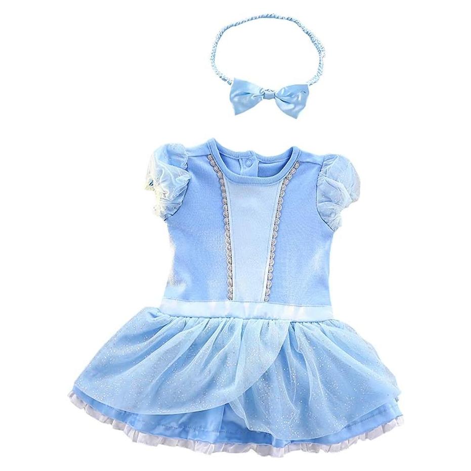 Disfraz de Princesa Daisy para Bebé con Diadema - Dressy Daisy