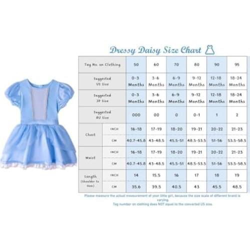 Disfraz de Princesa Daisy para Bebé con Diadema - Dressy Daisy