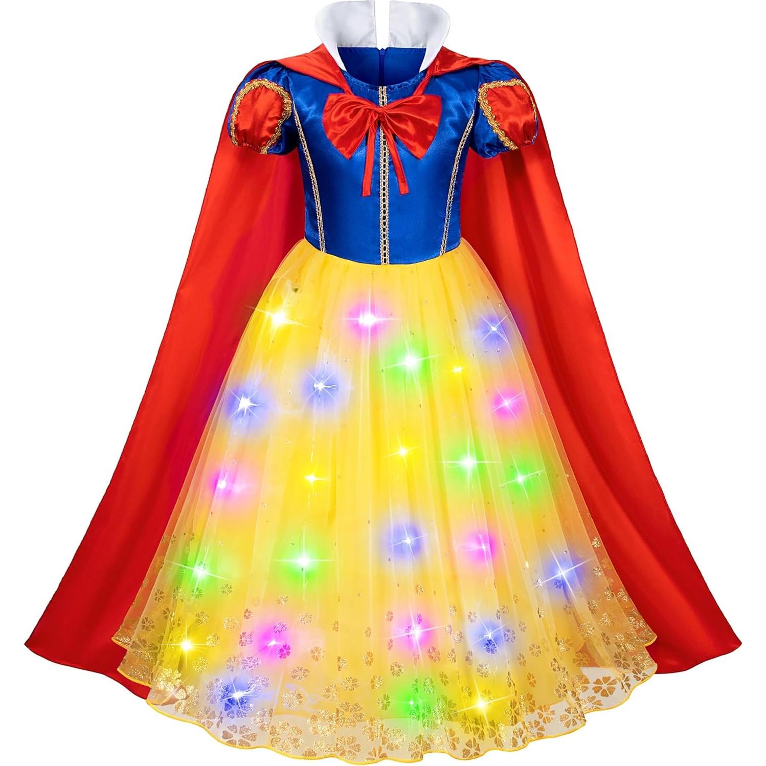 Disfraz de Princesa Blanca Nieves Iluminado Kaisebile 3-4 Años