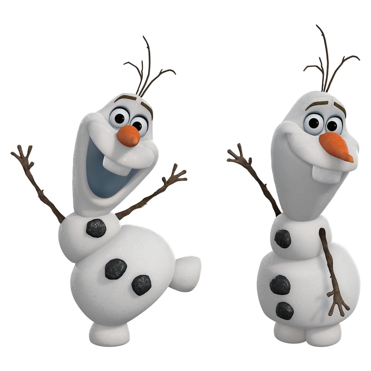 Calcomanías de Pared Disney Frozen Olaf RoomMates 25 Piezas