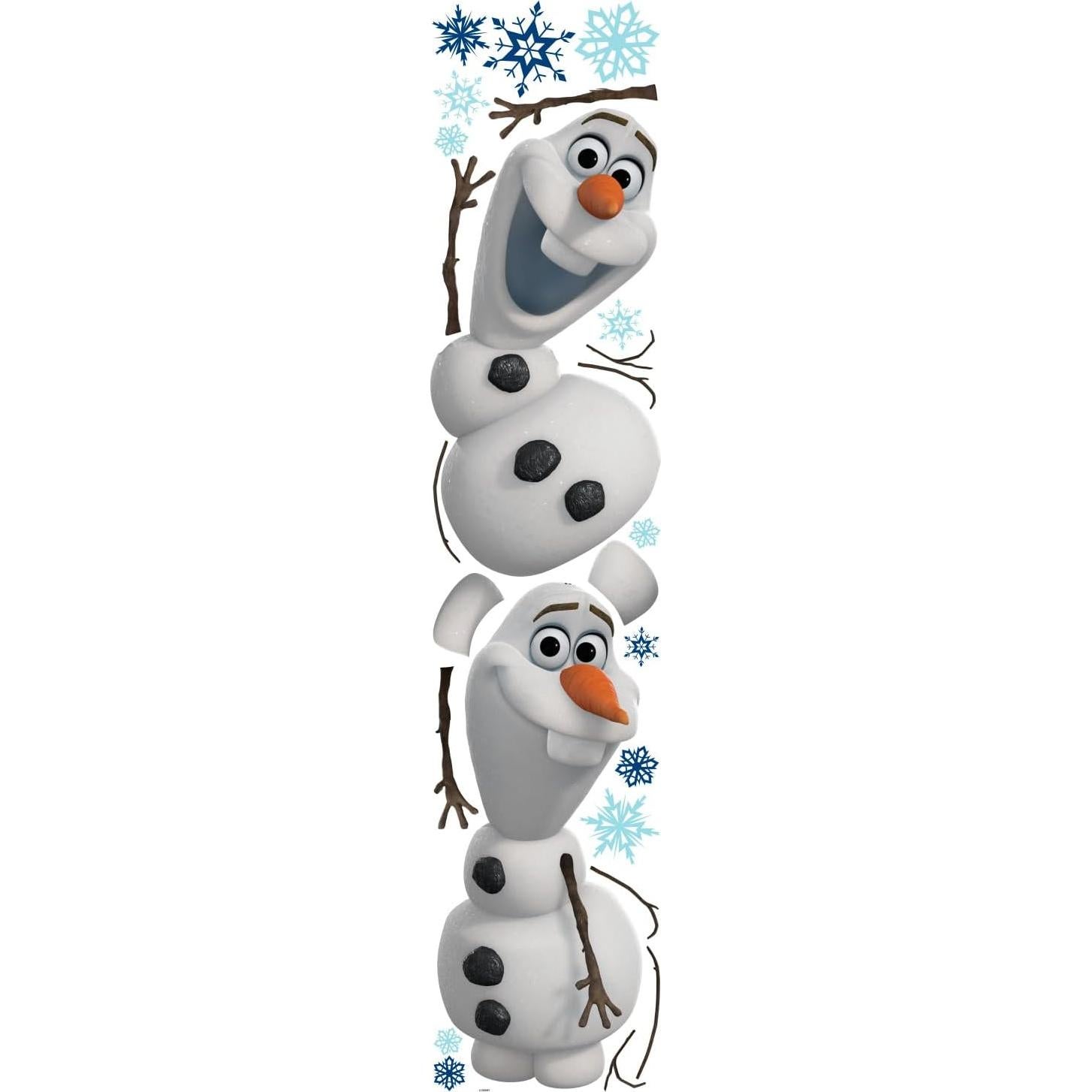 Calcomanías de Pared Disney Frozen Olaf RoomMates 25 Piezas