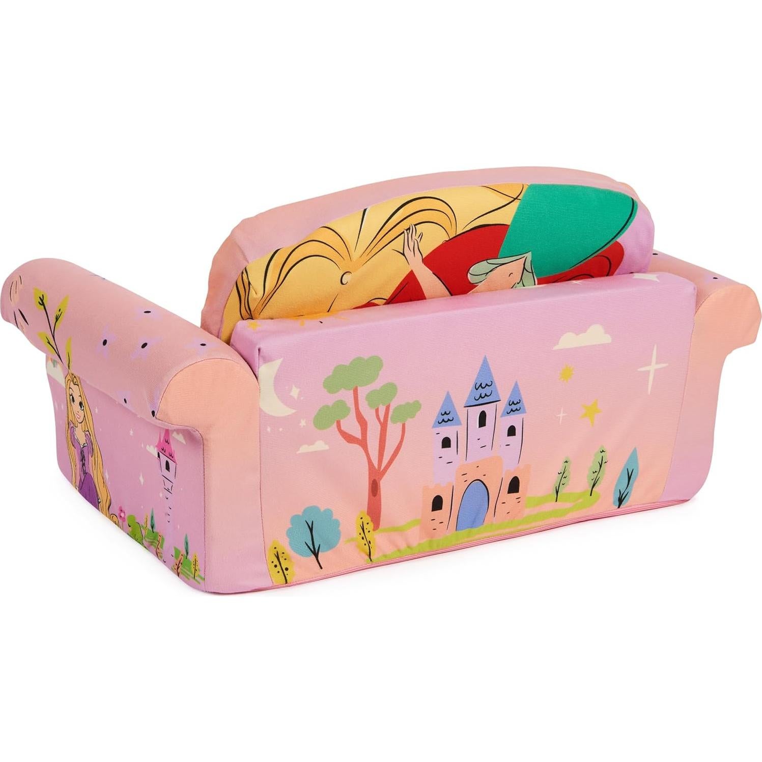 Sofá de Dormir 3 en 1 Muebles Marshmallow Princesa Disney