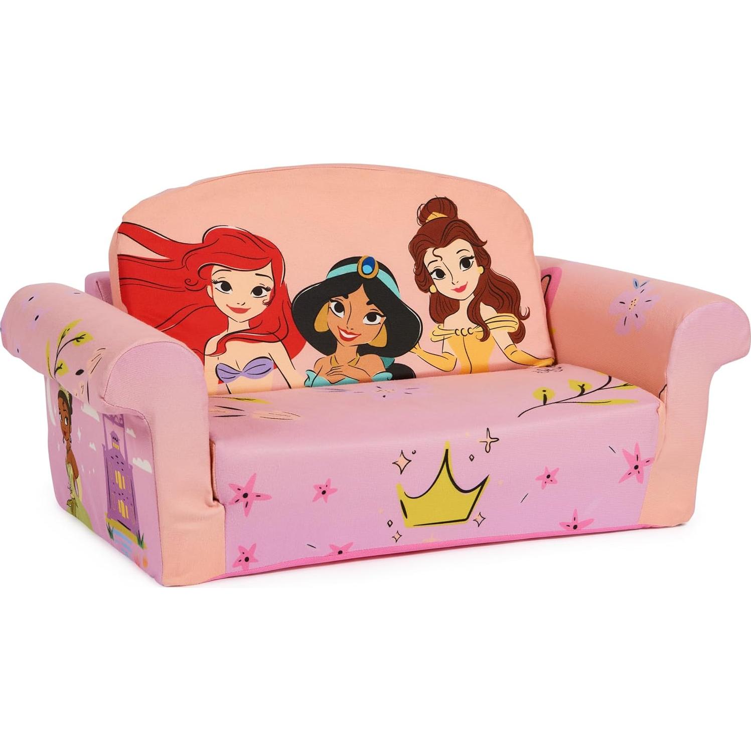 Sofá de Dormir 3 en 1 Muebles Marshmallow Princesa Disney