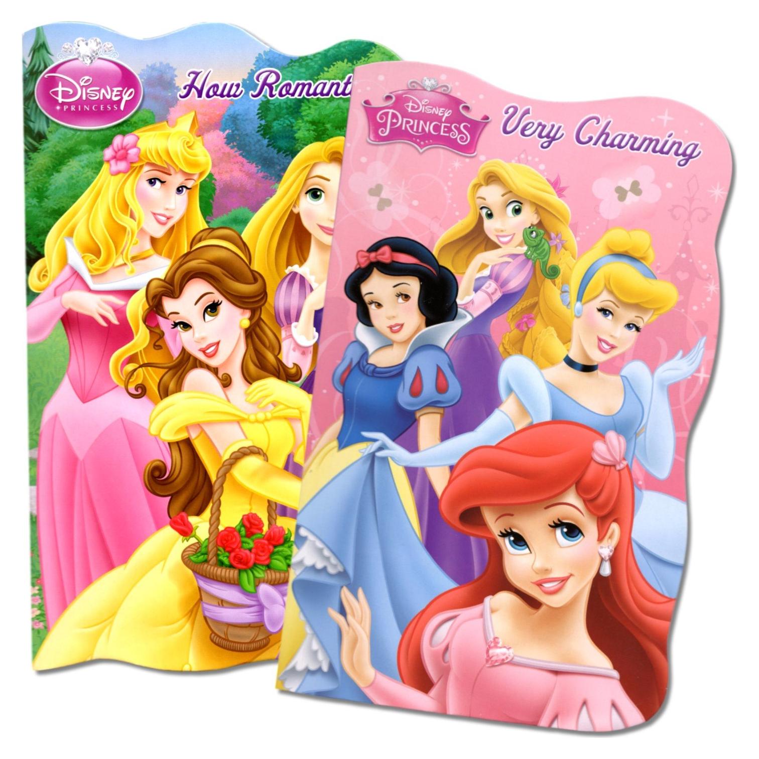 Paquete de 2 libros de cartón Disney Princess para bebés