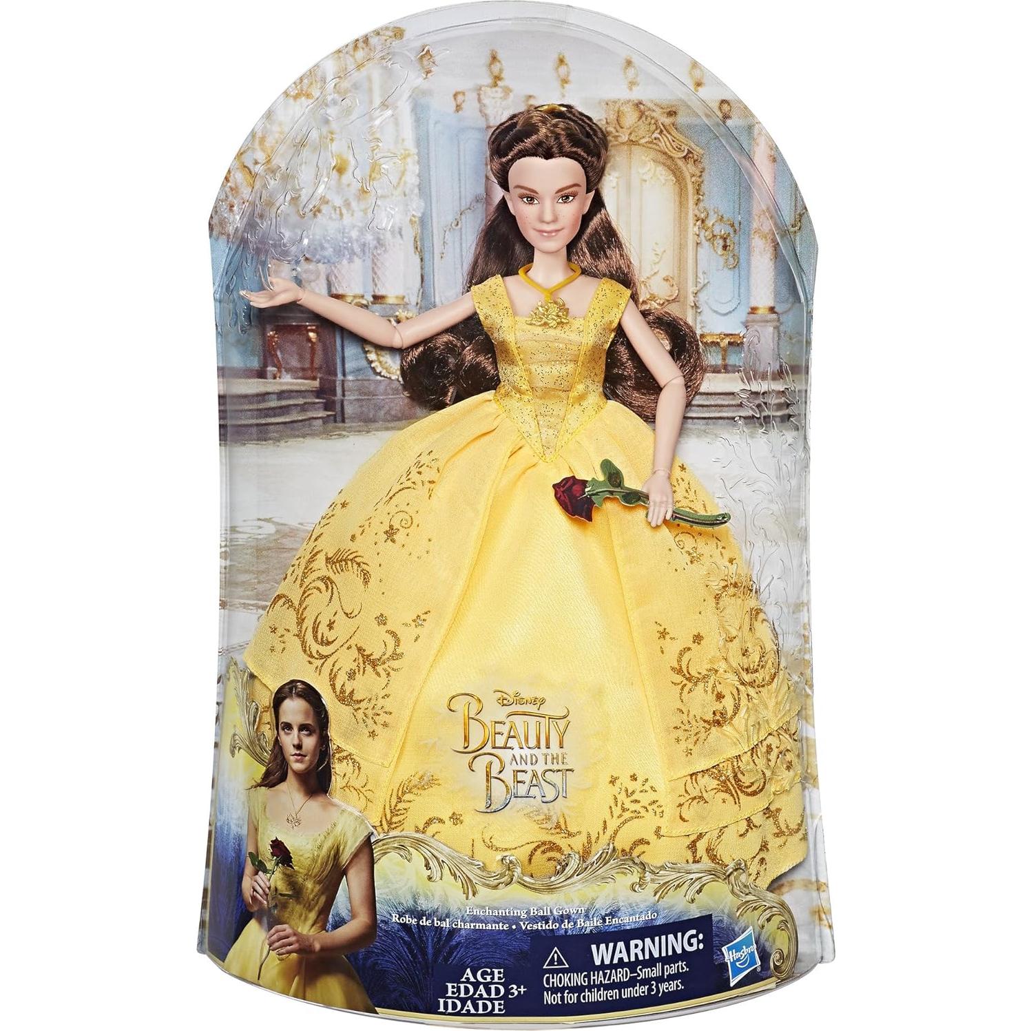 Muñeca Bella de Disney Princess con vestido de baile 22.9 cm