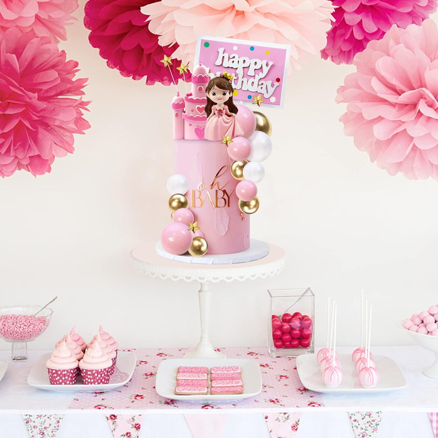 Decoración de Pastel Princesa 26 Piezas KEEPARTY