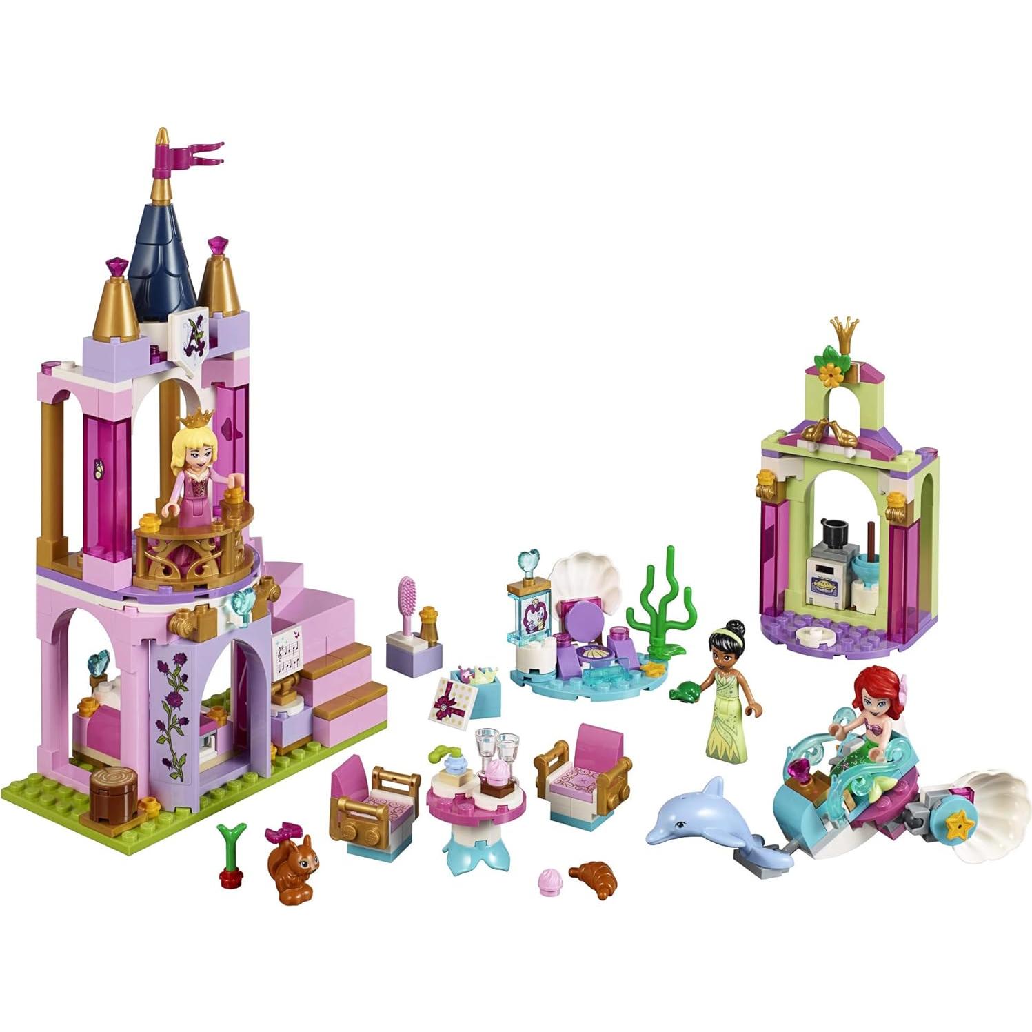 LEGO Disney Celebración Real Aurora, Ariel y Tiana 41162 - 282 Piezas
