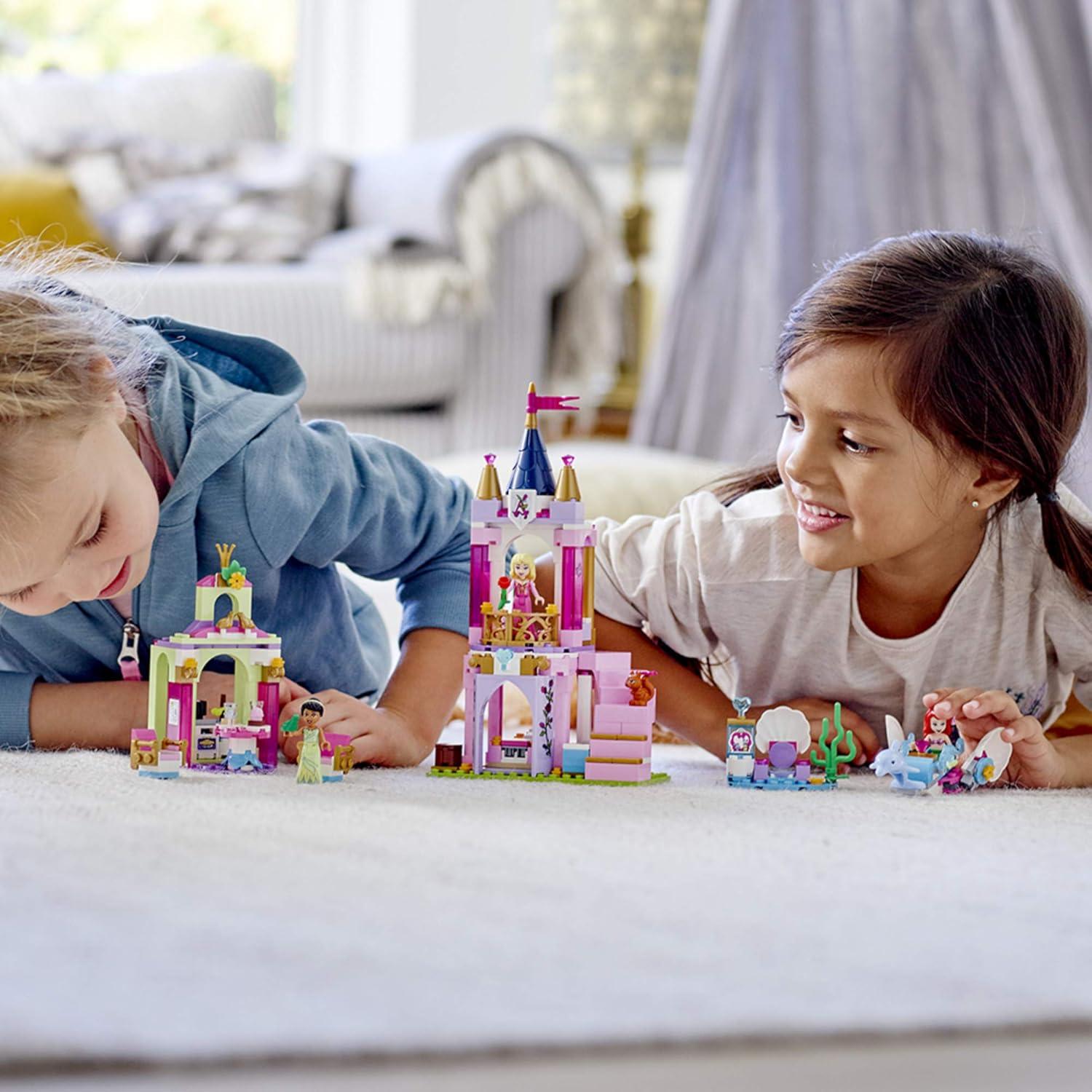 LEGO Disney Celebración Real Aurora, Ariel y Tiana 41162 - 282 Piezas