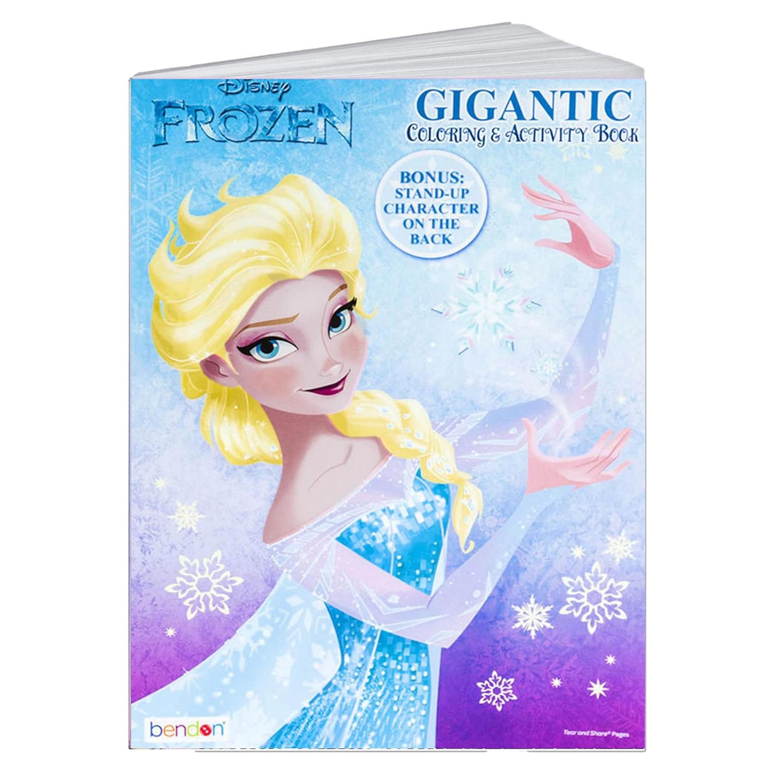 Libro para Colorear Bendon Frozen Elsa 192 Páginas 26.7x19.7cm