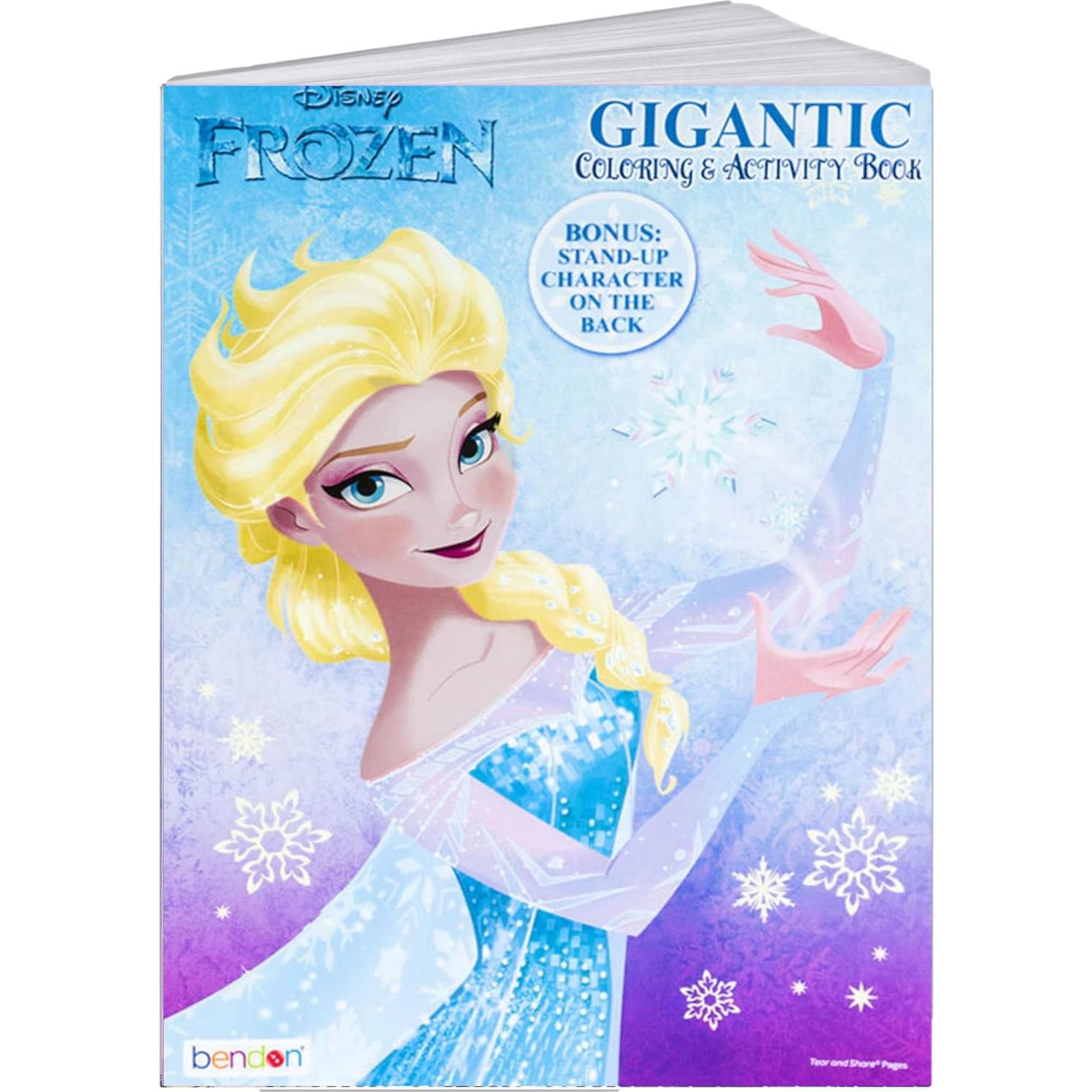 Libro para Colorear Bendon Frozen Elsa 192 Páginas 26.7x19.7cm