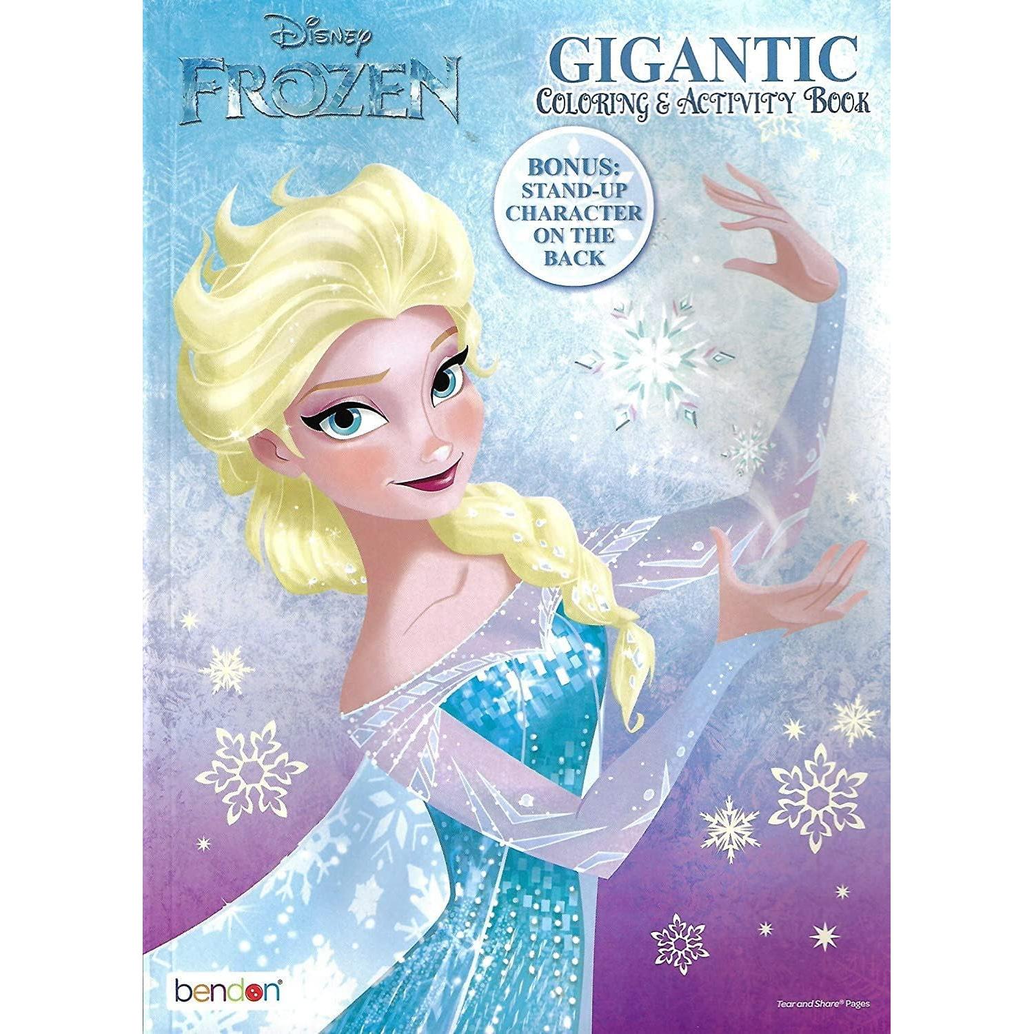 Libro para Colorear Bendon Frozen Elsa 192 Páginas 26.7x19.7cm