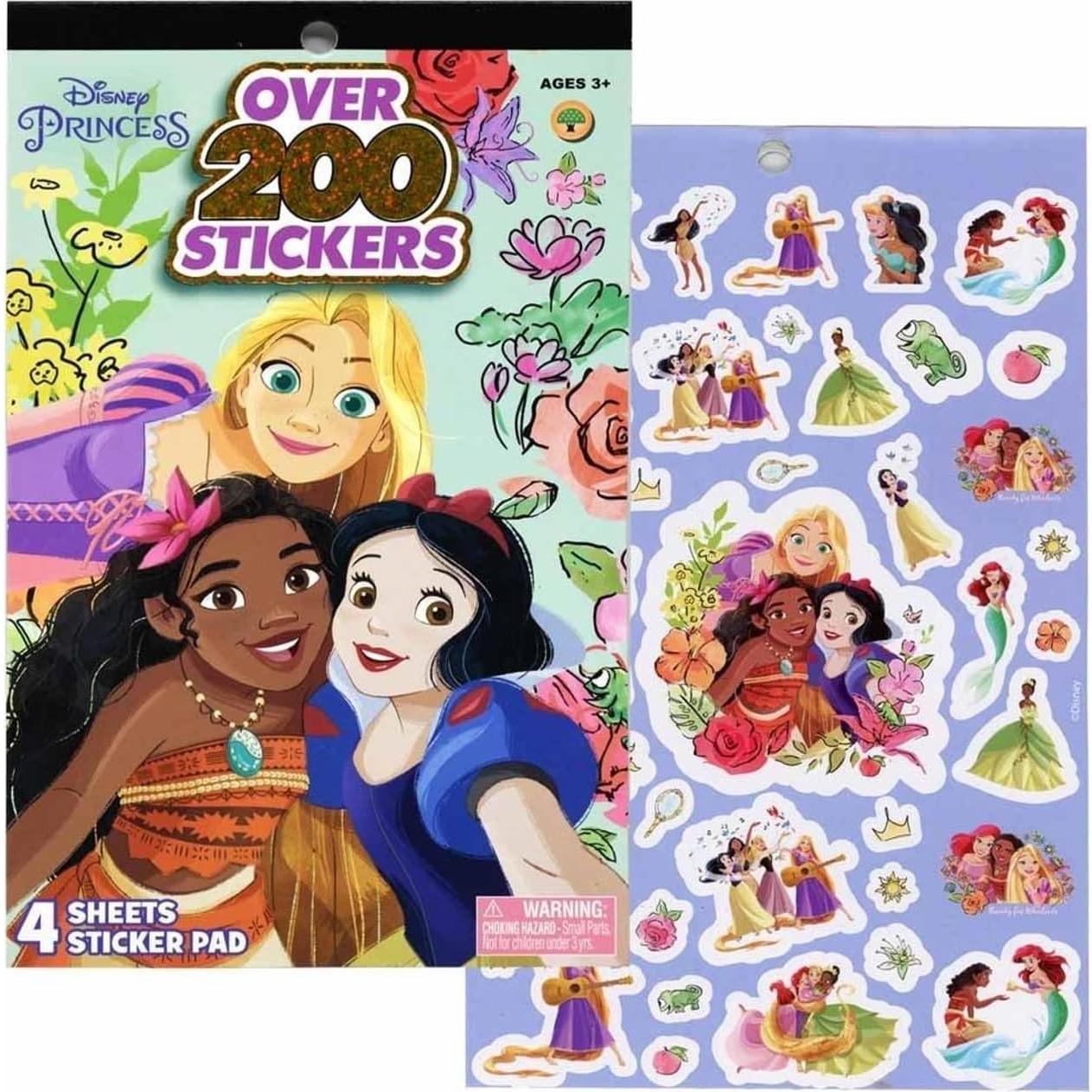 Mega Set de Stickers Disney para Niñas - 800 Stickers Princesas