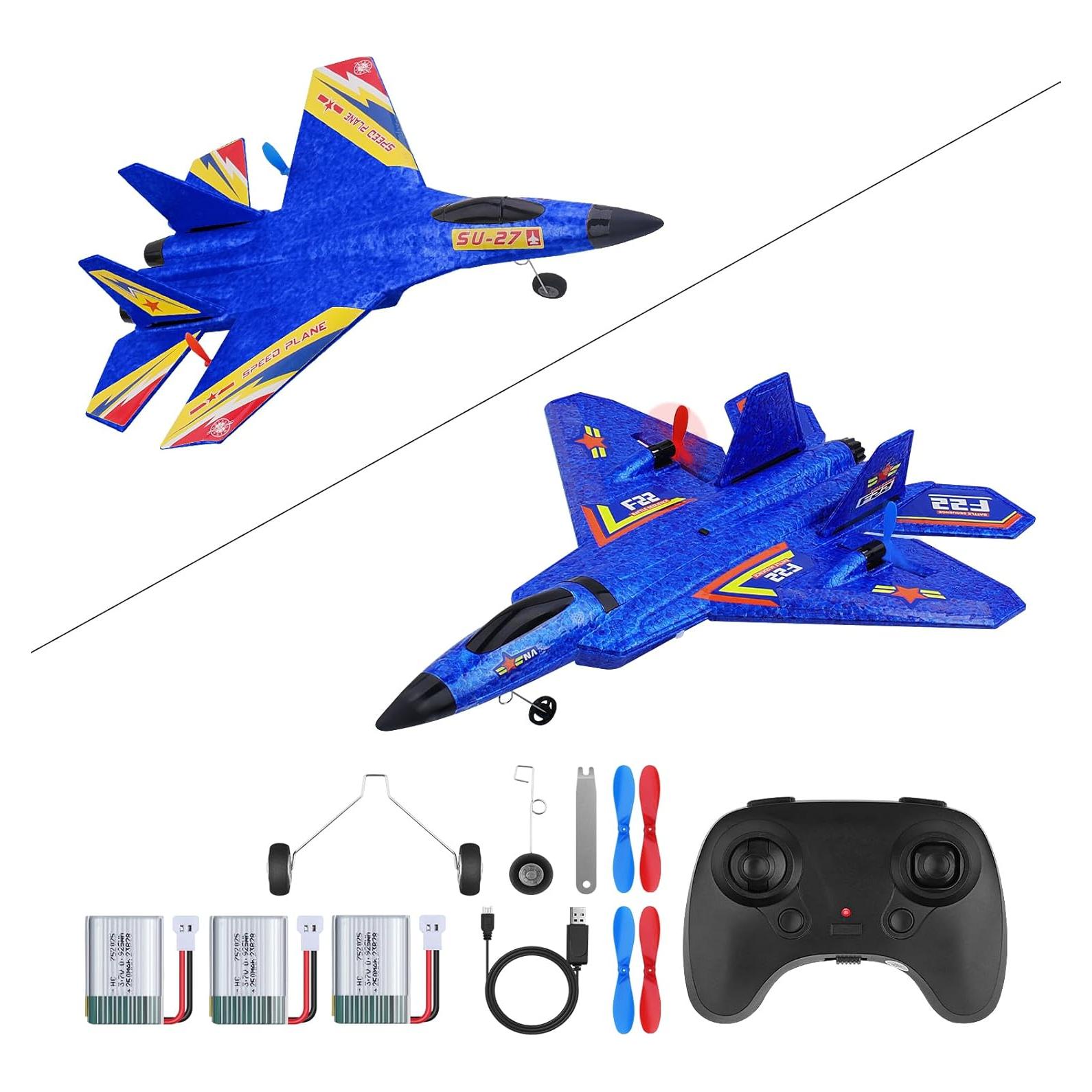 Avión RC F22 Beffkkip Juguete de Combate 38x29cm