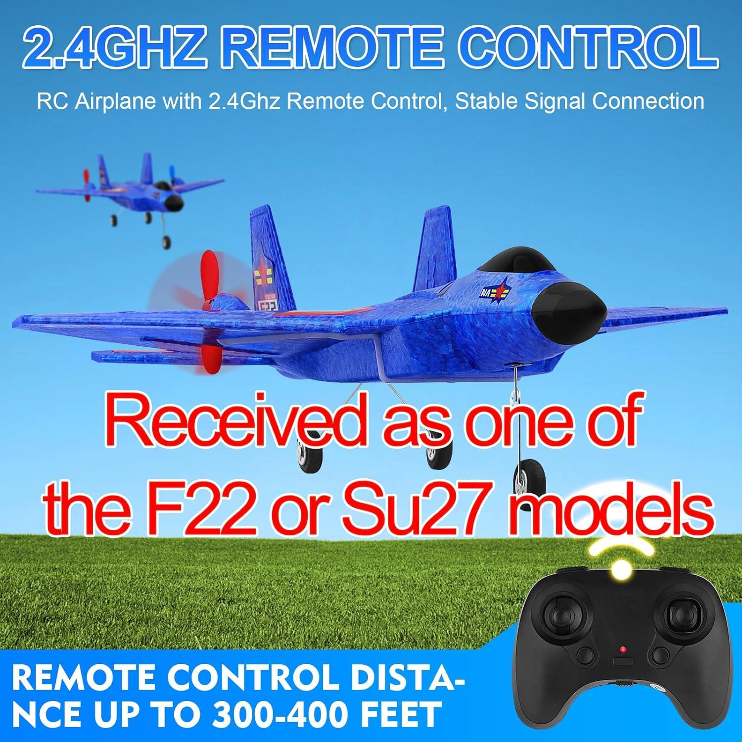 Avión RC F22 Beffkkip Juguete de Combate 38x29cm