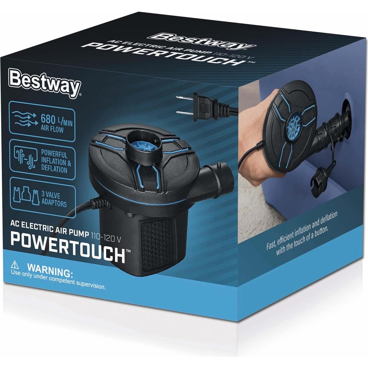 Bomba de Aire Eléctrica Bestway PowerTouch 680 LPM