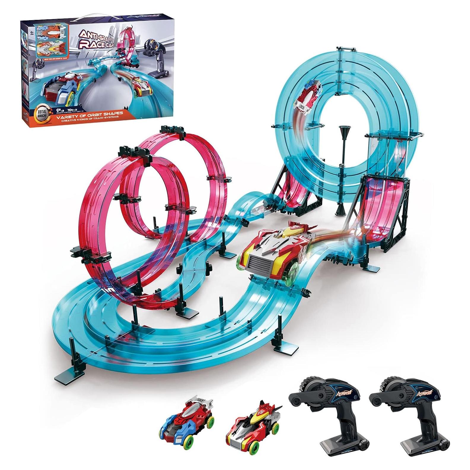 Pista de Autos de Slot Insgen MEIZHIBAO-689 1:64 Magnética