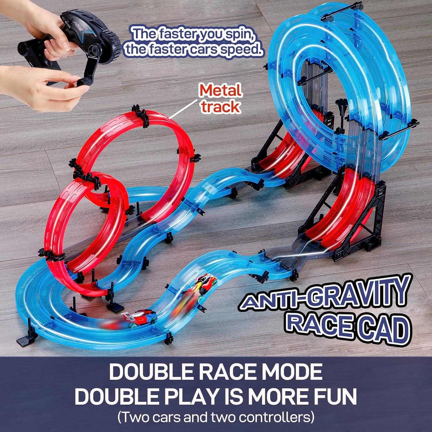 Pista de Autos de Slot Insgen MEIZHIBAO-689 1:64 Magnética