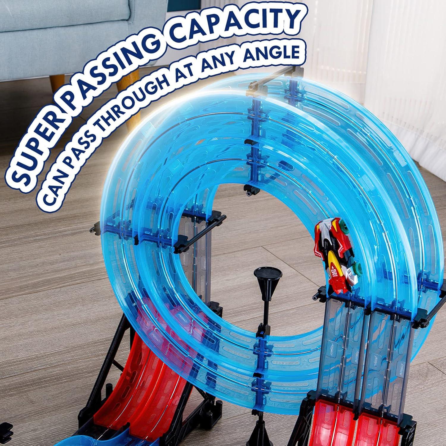 Pista de Autos de Slot Insgen MEIZHIBAO-689 1:64 Magnética