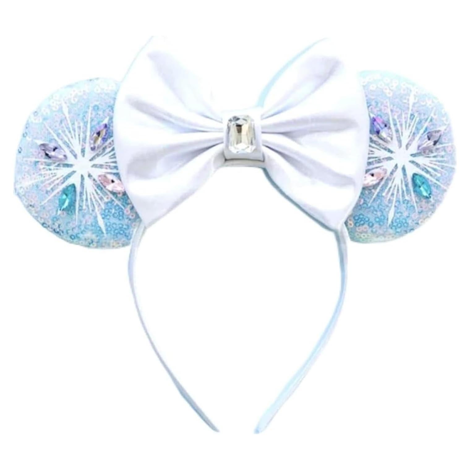 Orejas de Minnie CLGIFT Florales y Brillantes - Frozen