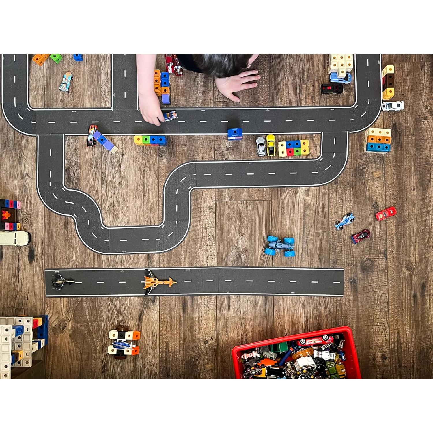Cinta de carretera PlayTape InRoad Toys 9.14m x 10.16cm