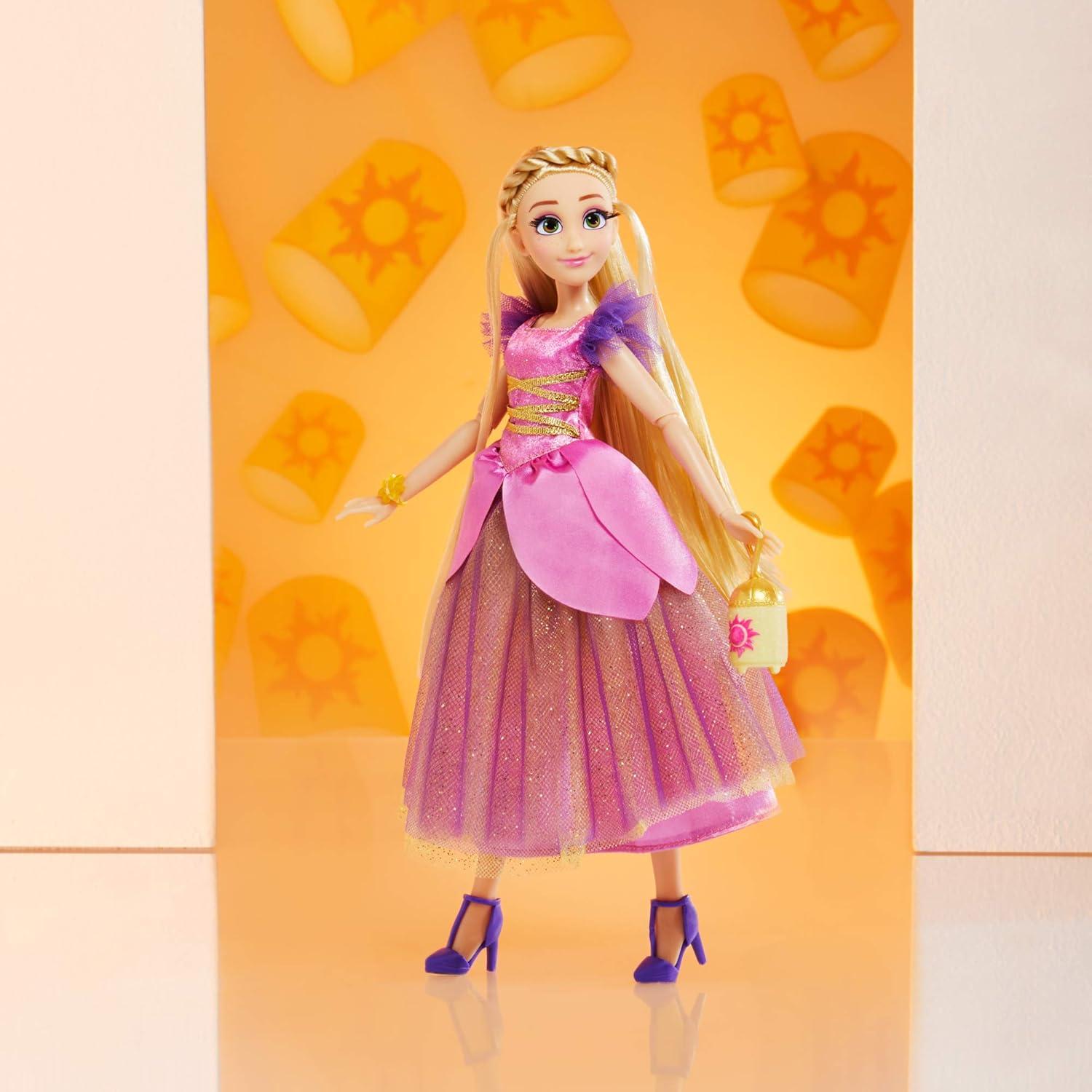 Muñeca Rapunzel Disney Estilo Contemporáneo 22.86 cm