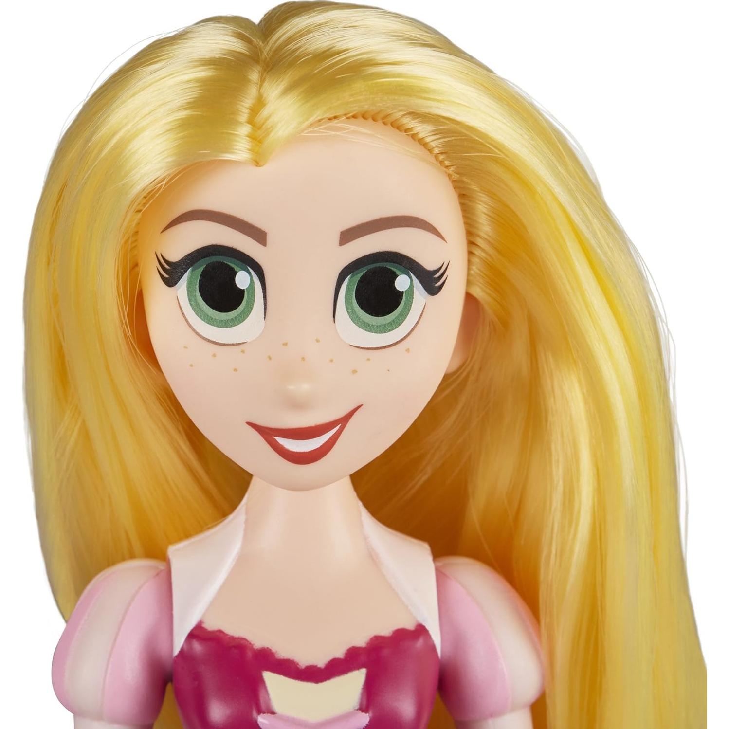 Muñeca Rapunzel Enredados Disney con Pascal 22.86 cm