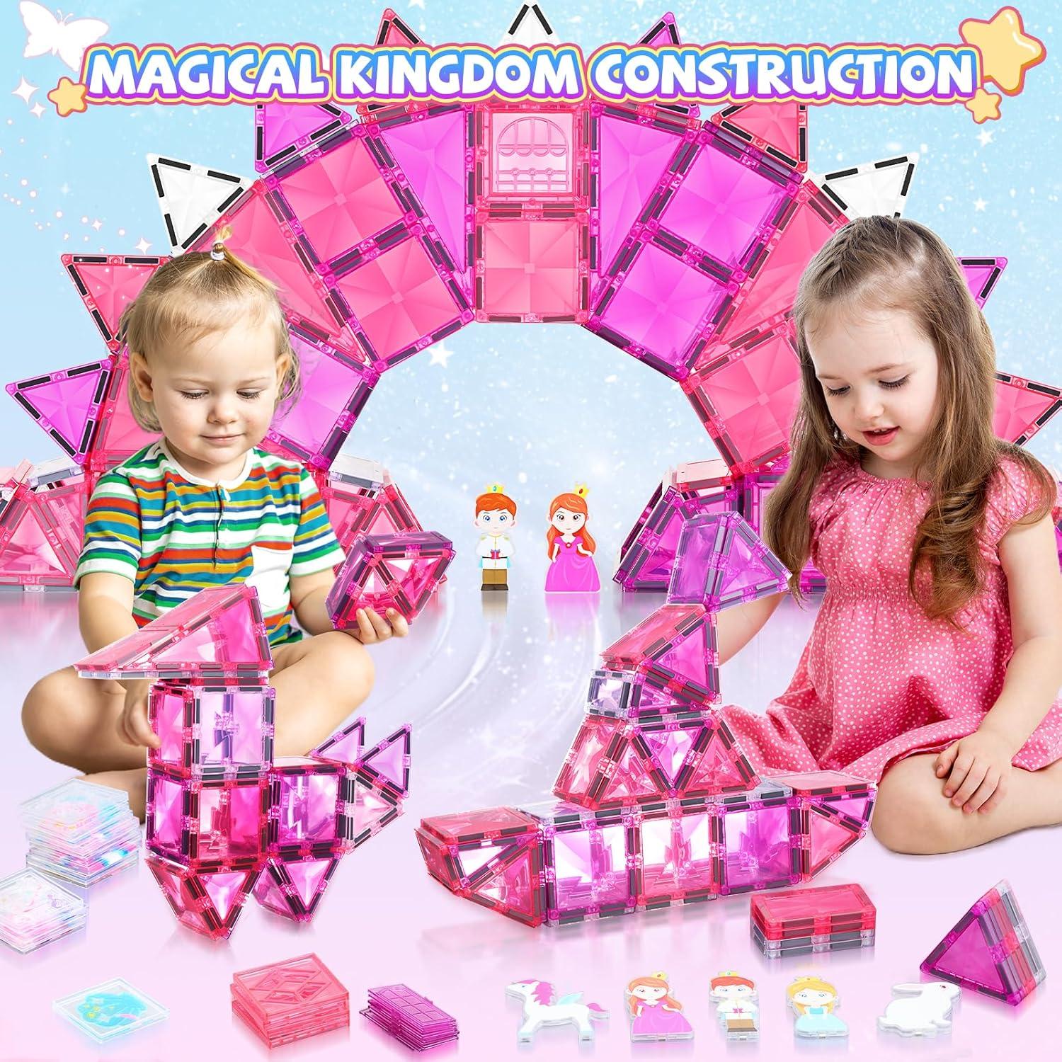 Bloques Magnéticos W WISE BLOCK 101PCS Juguetes STEM Niños