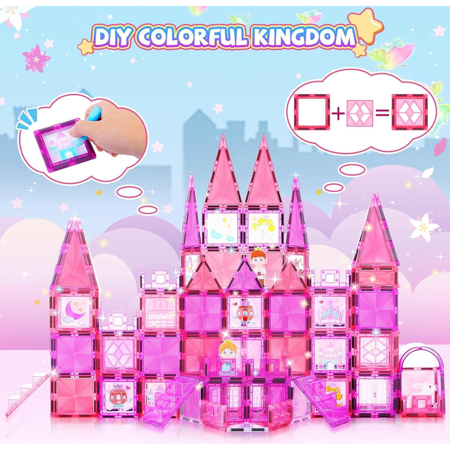 Bloques Magnéticos W WISE BLOCK 101PCS Juguetes STEM Niños