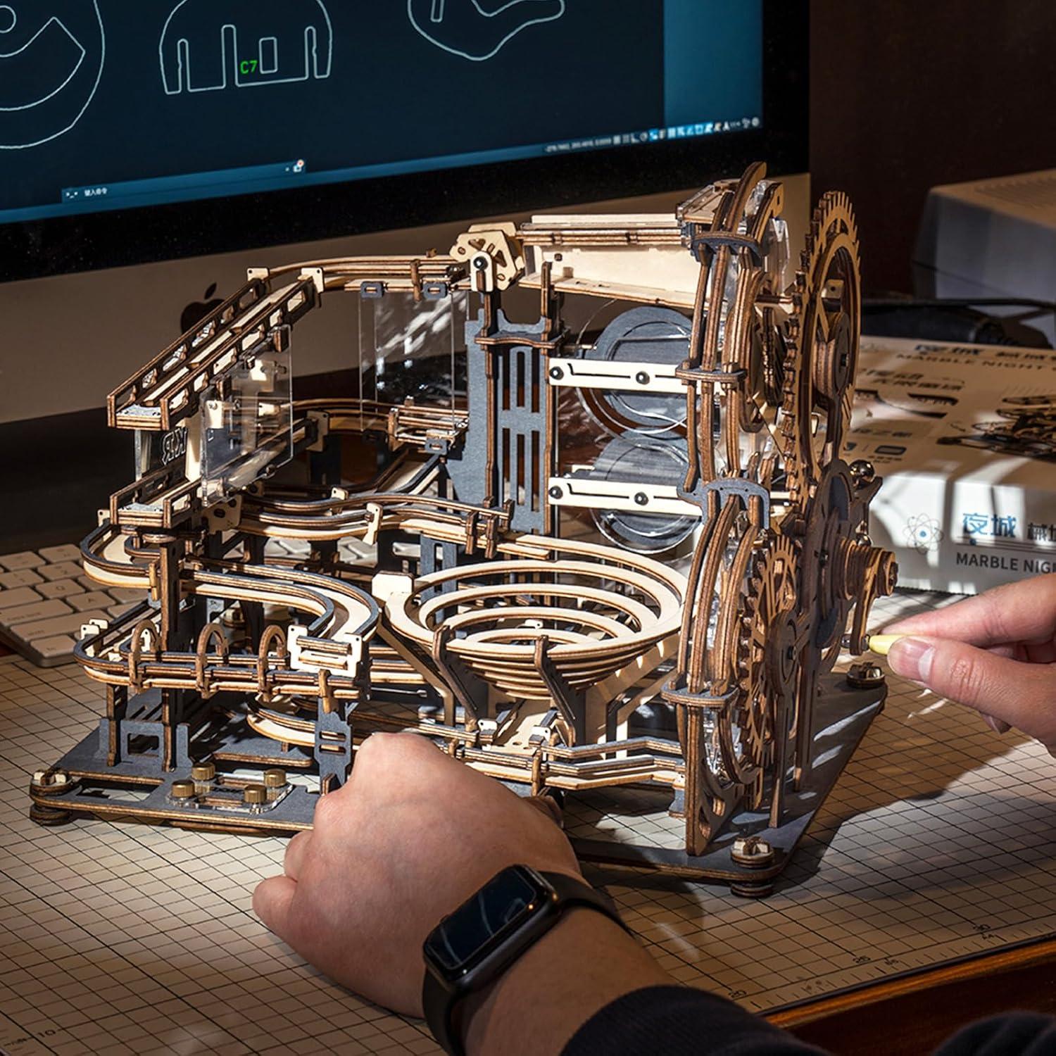 Rompecabezas 3D ROKR Ciudad Nocturna 32,5x21,3 cm