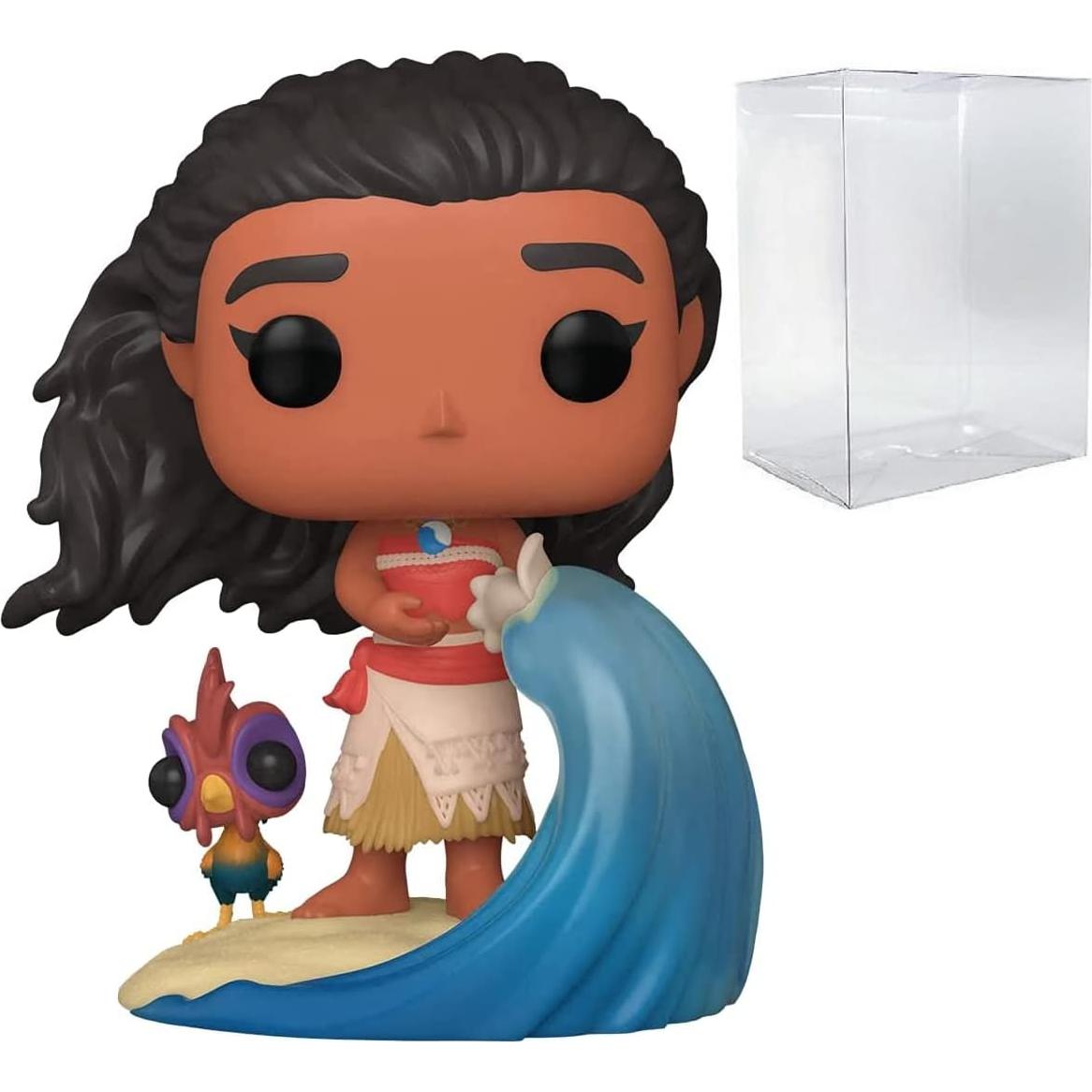Figura de Vinilo Pop! Moana Disney 9.53 cm con Protector
