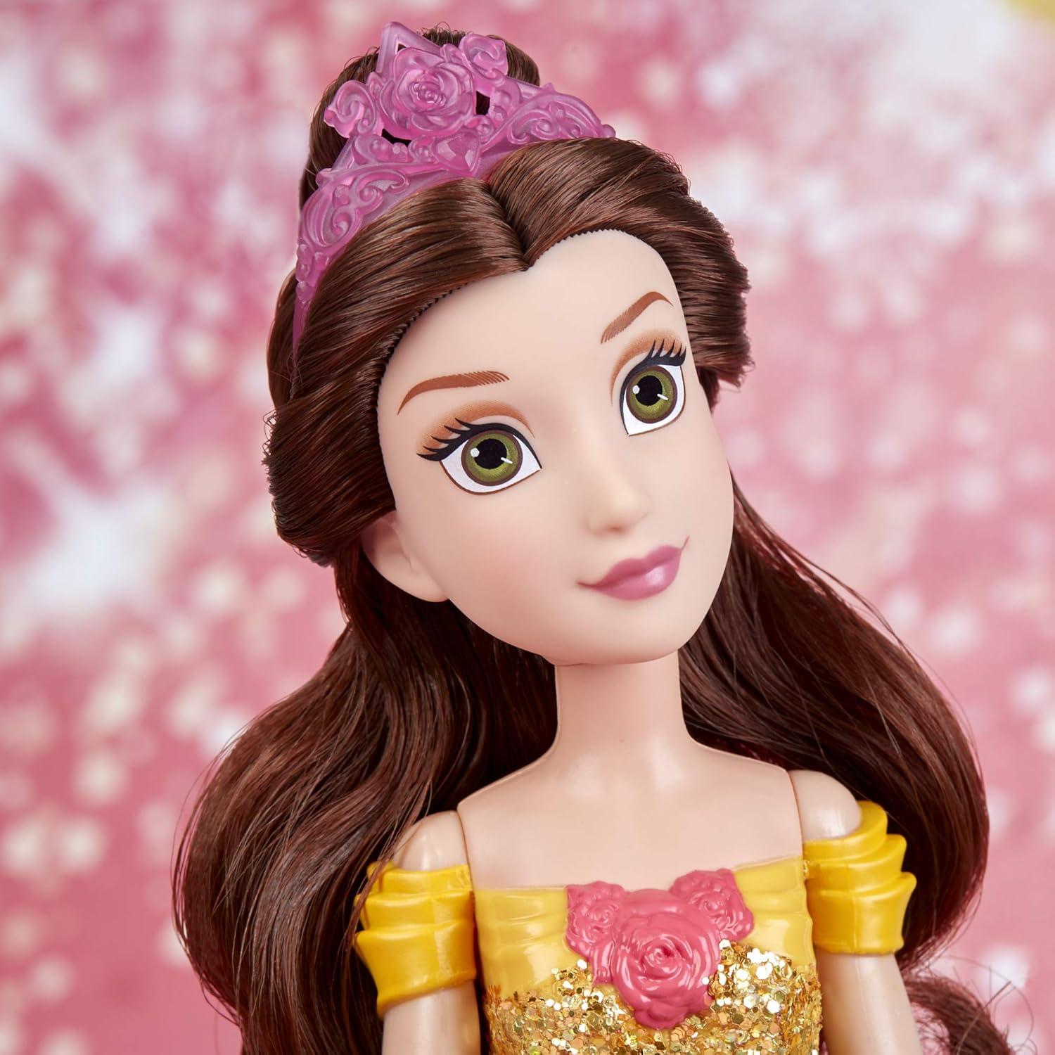 Muñeca Belle Brillo Real Disney - Hasbro - 14 cm