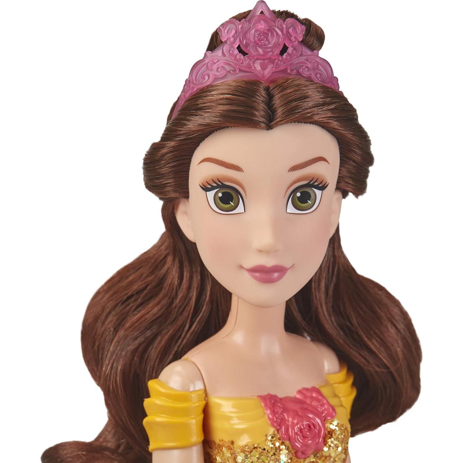 Muñeca Belle Brillo Real Disney - Hasbro - 14 cm