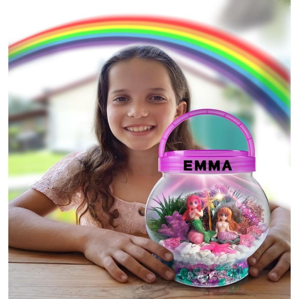 Kit de Terrario de Sirena Iluminado NUMI'SMILE 16.4cm