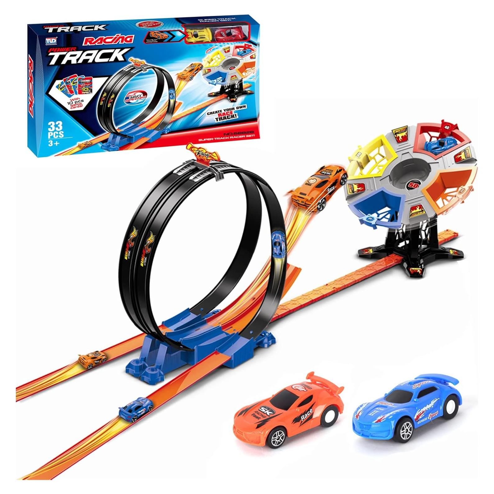 Juego de Pista de Carreras YA GAO TOYS 173 cm 2 Coches