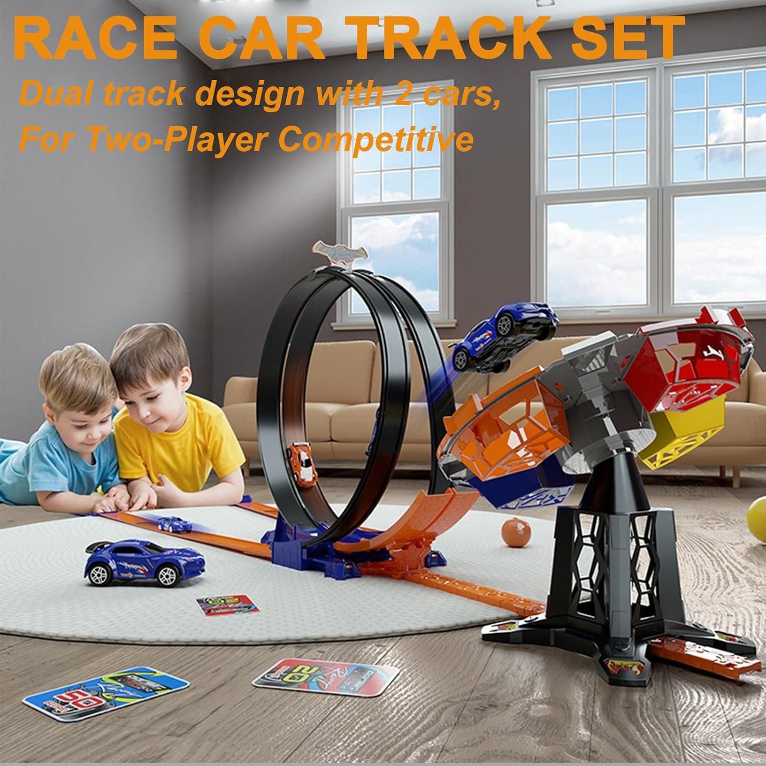 Juego de Pista de Carreras YA GAO TOYS 173 cm 2 Coches