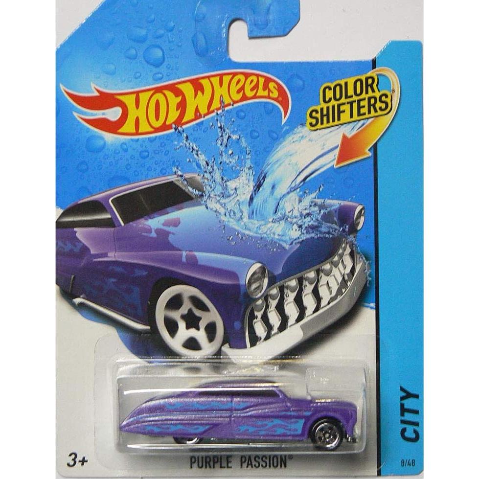 Hot Wheels Cambiador de Color Pasión Púrpura - 7,62 cm